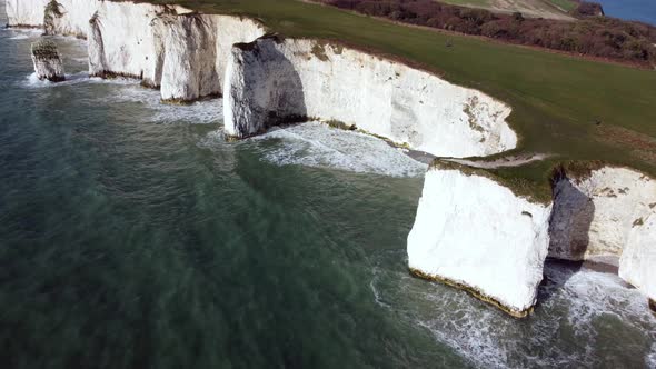 Old Harry Rocks tilt pan reveal