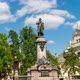 Hyperlapse of Mickiewicz Monument in Warsaw - VideoHive Item for Sale