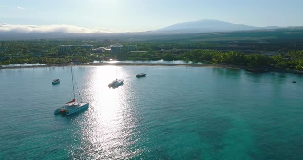 Big Island Bay Aerial