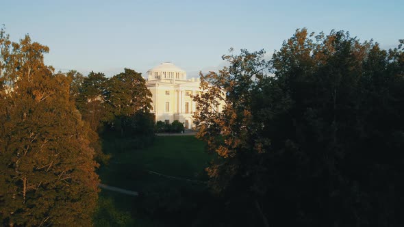 Pavlovsky Park is a Landscape Park Within the Pavlovsk State MuseumReserve