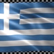 Greece waving flag looped - VideoHive Item for Sale