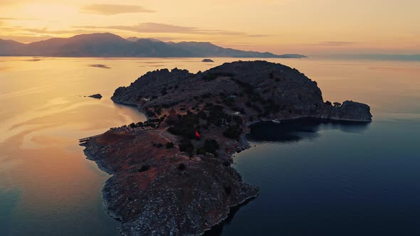 Akdamar Island at Van Lake