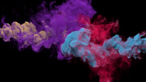 Colorful Smoke Collision alt