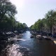 Canal Boats in Amsterdam Day Timelapse - VideoHive Item for Sale