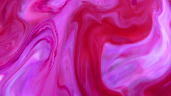 Abstract Color Waterfall Paint Liquid Concept Texture