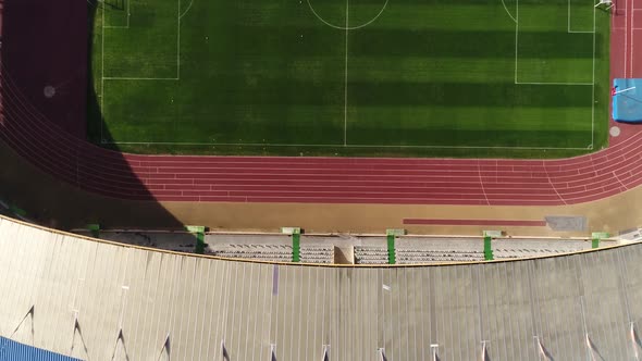 Soccer Stadium Top View