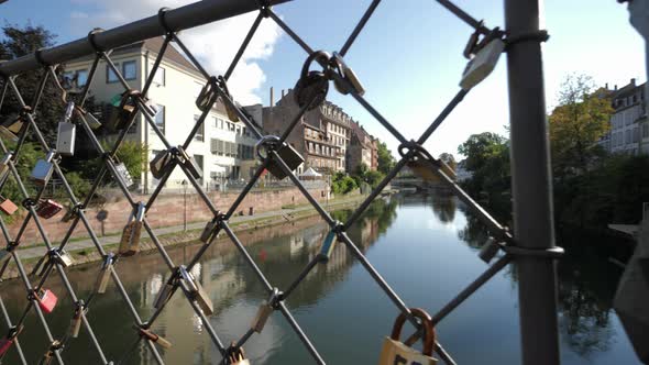 Love Locks in Strasbourg France