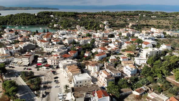 Aerial Shot of Porto Heli