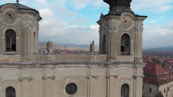 Baroque Armenian Church Build in 18Th Century in Dumbraveni Sibiu County Transylvania