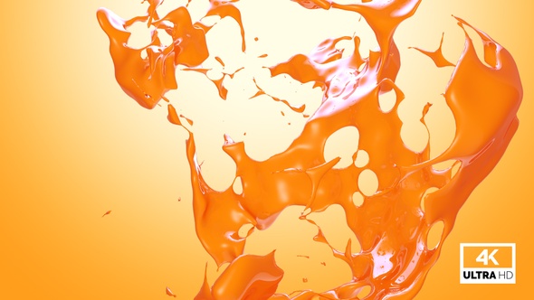 Orange Juice Splash