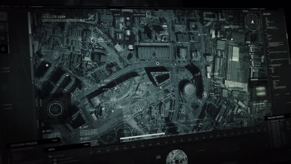 Spy Intelligence Agency Using Area Surveillance System To Track Mission Target alt