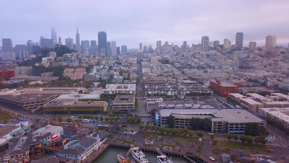 San Francisco Panoramic Downtown View