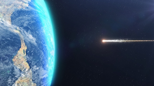 Asteroid Meteor Impact Earth Atmosphere