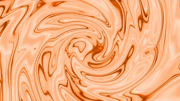 Brown Color Abstract Smooth Twisted Liquid Animated Background