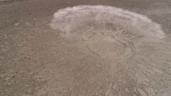 Mud Volcano Bledug Kuwu, Indonesia