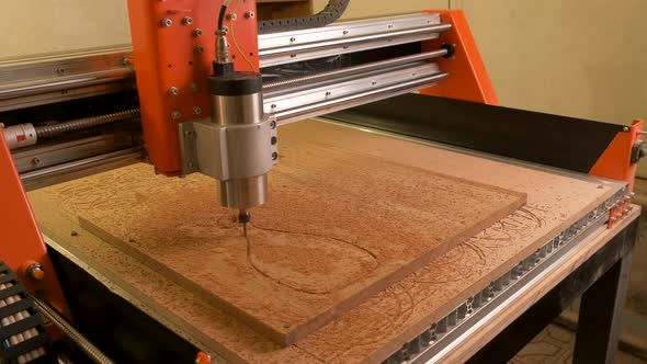 A Wooden Cnc Machine