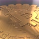 Gold Bitcoin Crypto Coin Background - VideoHive Item for Sale
