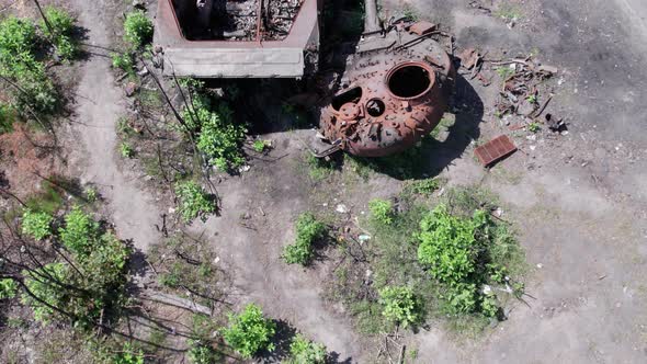 War in Ukraine  Destroyed Military Hardware