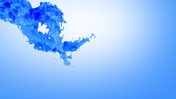 Blue Color Flow Mixed 4K alt