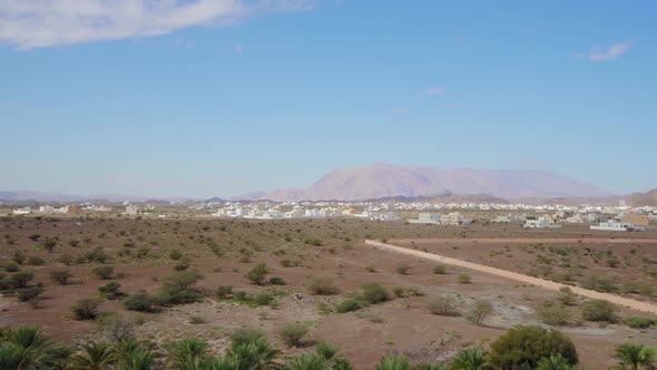 Landscape View From Jabreen Castle