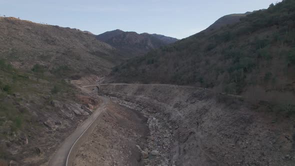 Decreased Water Level in Dam Lake