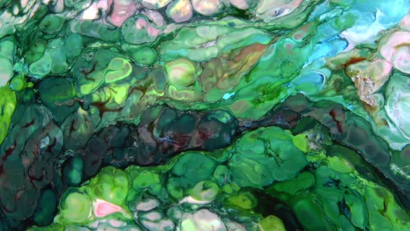 Liquid Colorful Paint Pattens Mix In Slow Motion 15 alt