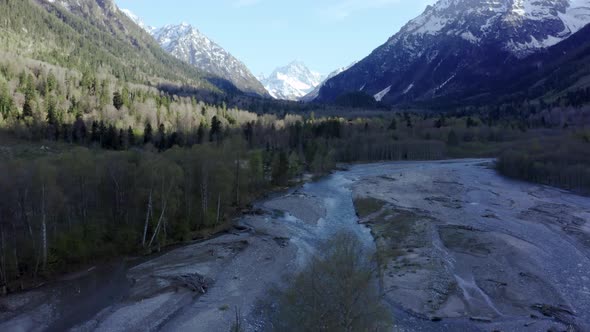 Valley of the Mountain River Aksaut