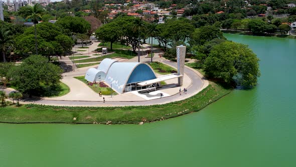 Landmark historic centre of downtown Belo Horizonte, Brazil.