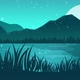 Night Landscape - VideoHive Item for Sale