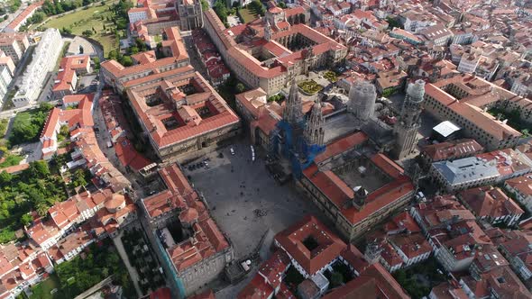 Santiago de Compostela Aerial