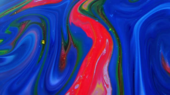 Magical Colorful Paint Spreads Explosion 11 alt