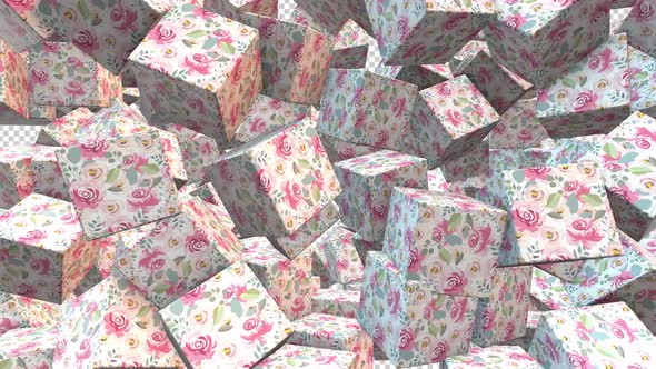 Falling Gift Boxes Transition 02 alt