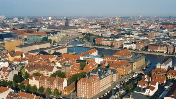 Aerial View of Copenhagen