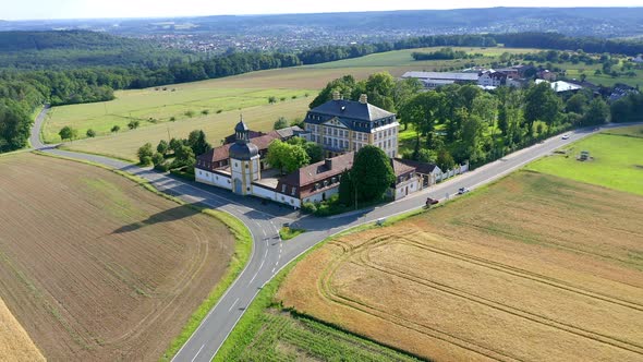 Castle Jaegersburg, Eggolsheim, Bavaria, Germany