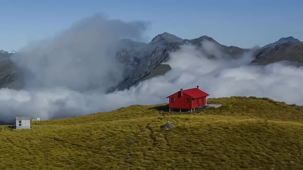 New Zealand mountain hut timelapse