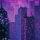 Synthwave Neon City Loop - VideoHive Item for Sale