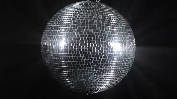 Center Look of Disco Mirror Ball