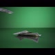American $100 Bills Falling onto a Reflective Surface - MONEY 0024 - VideoHive Item for Sale