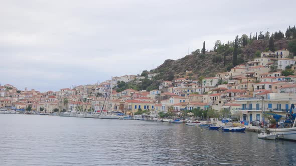 View of Embankment of Poros