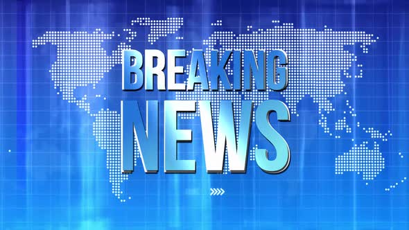 Breaking News Transition With  Alpha Channel alt