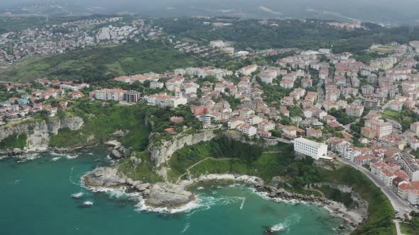 Sea And Lighthouse Aerial View 18