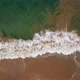 Tropical Landscape of Sand Beach and Sea Waves Rolling in - VideoHive Item for Sale