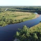 Forest River in the Summer Taiga From a Height of Flight - VideoHive Item for Sale