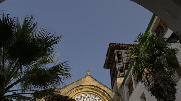 Tilt down of San Pablo Church