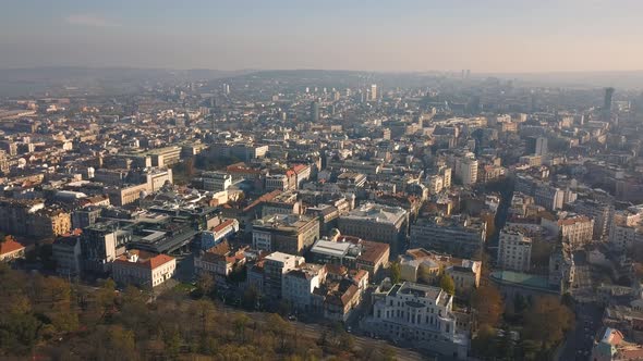 Cityscape of Belgrade