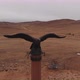The Shaman Eagle Column in the Tazheranskaya Steppe. - VideoHive Item for Sale