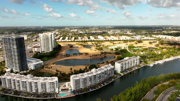 SLS Hallandale development and golf course