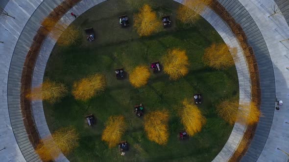 Krasnodar Park Architecture From the Air