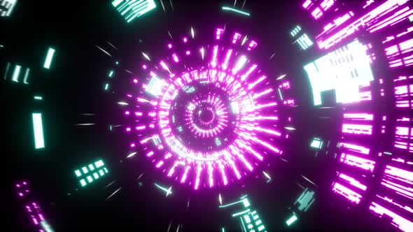 Cyberpunk Scifi Tunnel 4K 08 alt