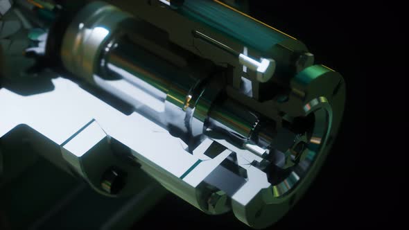 Metal Closeup Gear Box